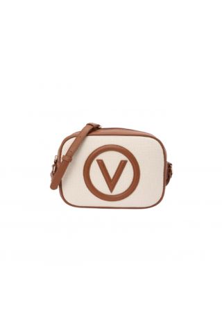MARIO VALENTINO COVENT BAG S.80%CO,20%PU NATURAL-BROWN - 359021
