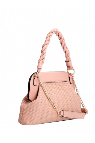 GUESS HASSIE FLAME CROSSBODY ΤΣΑΝΤΑ ΓΥΝΑΙΚΕΙΑ ROSEWOOD