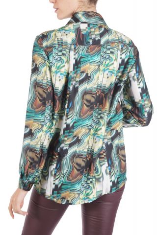 MARY MARY SHIRT MULTICOLOR GREEN