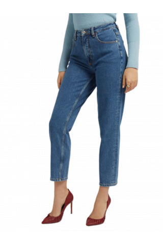 GUESS MOM JEAN PANT DENIM BLUE