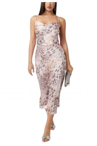 GUESS - AKILINA DRESS PINK/MULTI - 357700