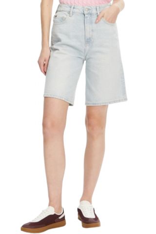 TOMMY HILFIGER DNM BERMUDA SHORT HW SKY LIGHT BLUE - 358854