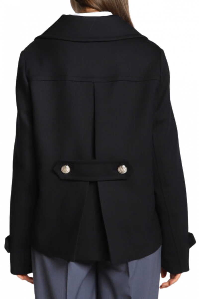 TOMMY HILFIGER WOOL BLEND DB PEACOAT DW5