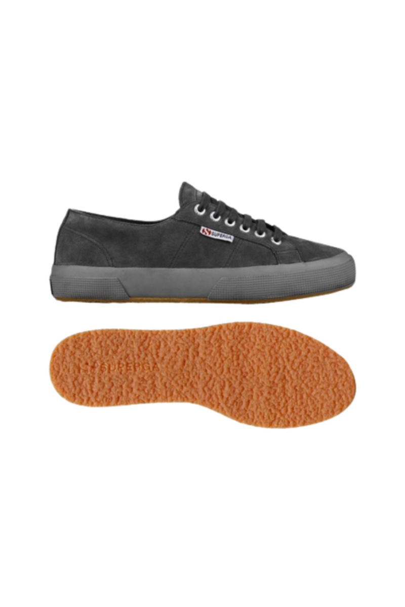 SUPERGA 2750 SUEDE SNEAKER FULL GREY STONE