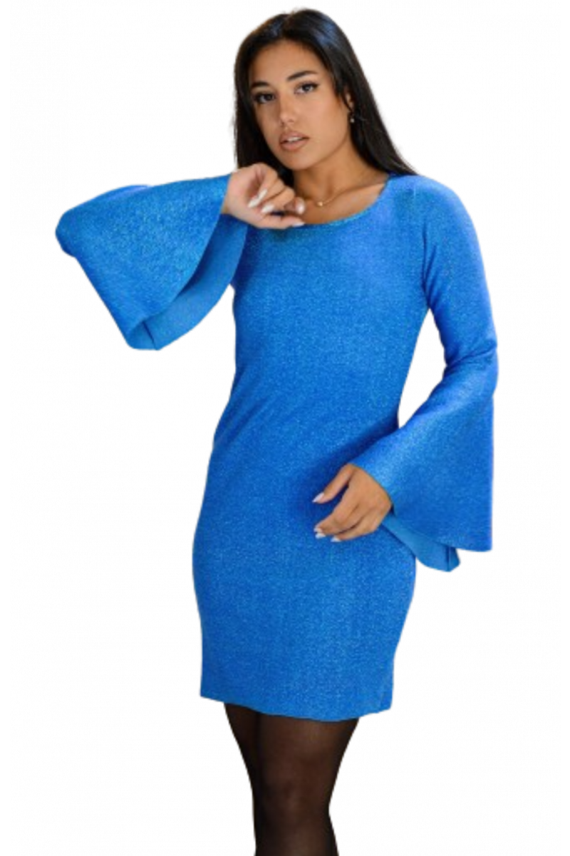 PORTAMI VIA SHINY DRESS BLUE 63017