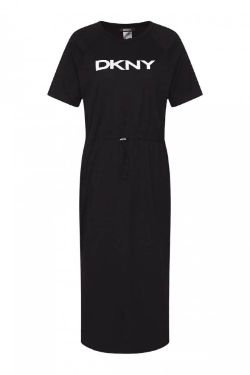 DKNY DRESS LOGO P1BD7EGQ_BLACK