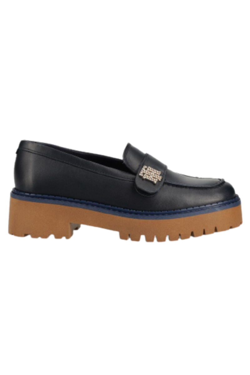 TOMMY HILFIGER HARDWARE CHUNKY LOAFER DW5
