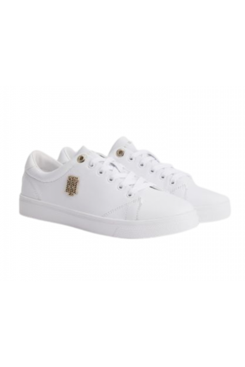 TOMMY HILFIGER EMBROIDERY CUPSOLE SNEAKER YBR