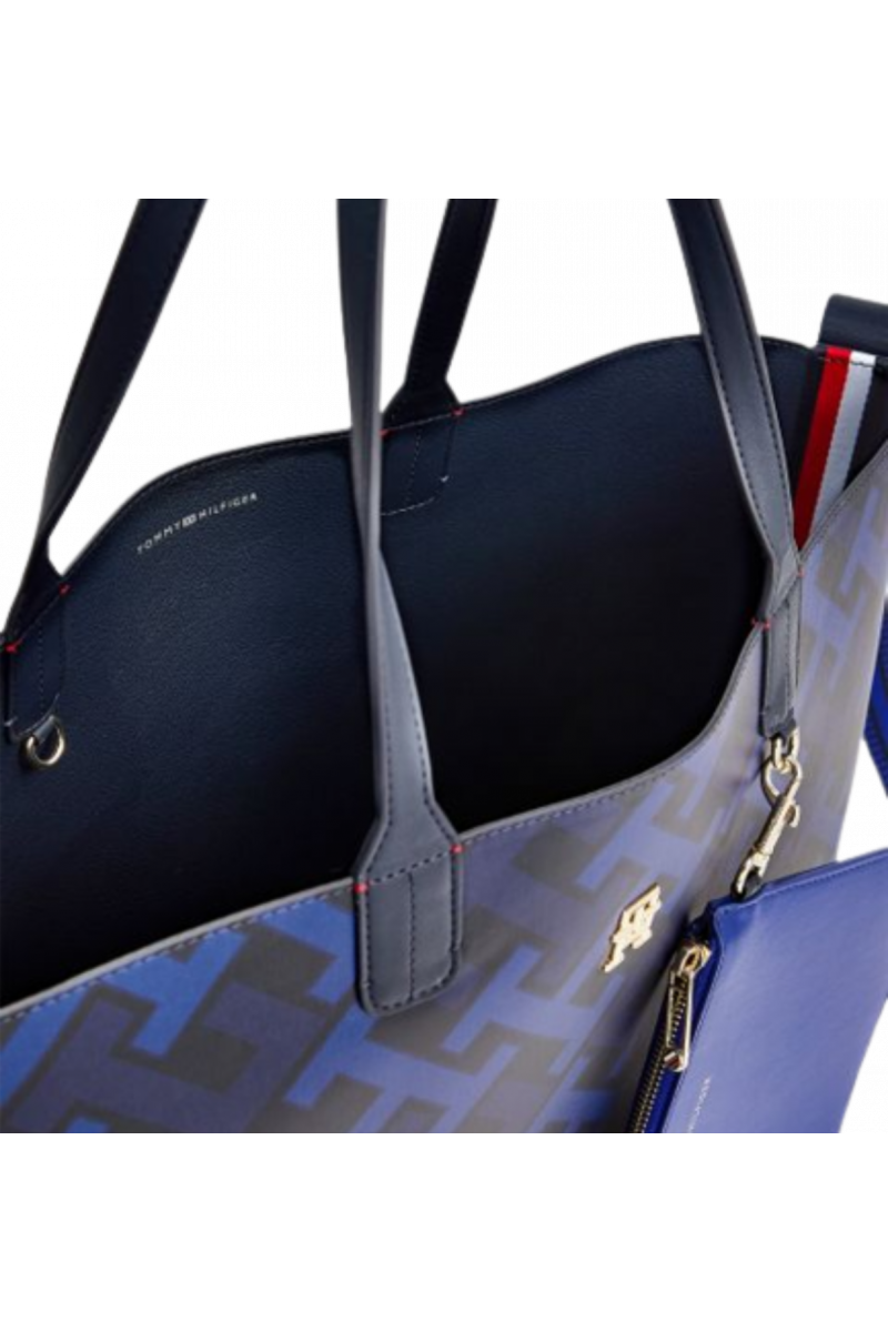 TOMMY HILFIGER ICONIC TOTE MONOGRAM DW6