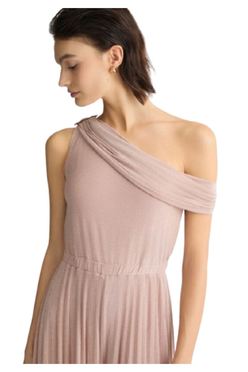 LIU JO BLACK CA5J81 GONNA CON SPACCHI BEIGE - 358088