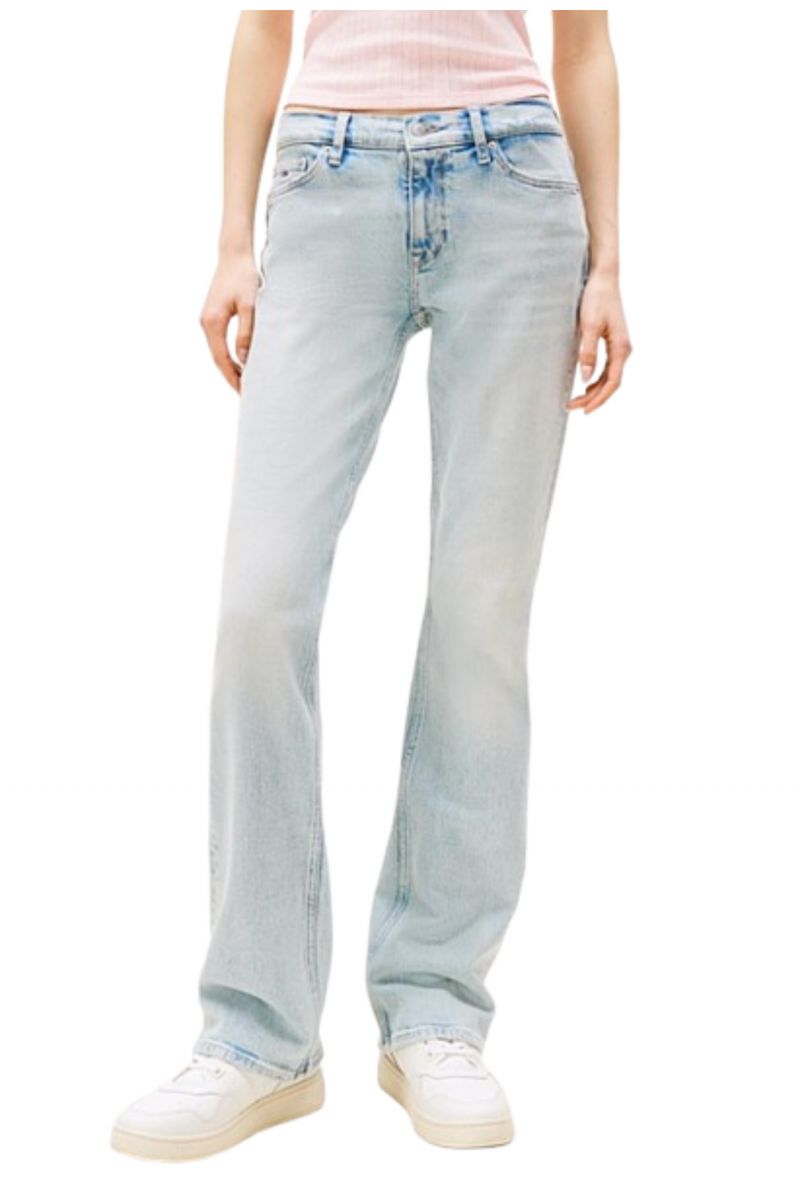 TOMMY HILFIGER MADDIE MR BOOT BI5115 DENIM LIGHT BLUE - 358619