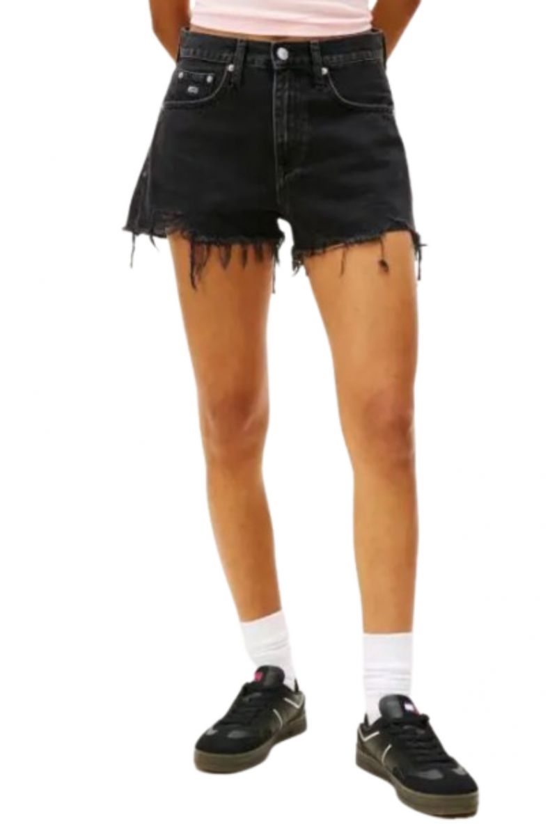 TOMMY HILFIGER TJW HOT PANT BI8080 BLACK - 358616