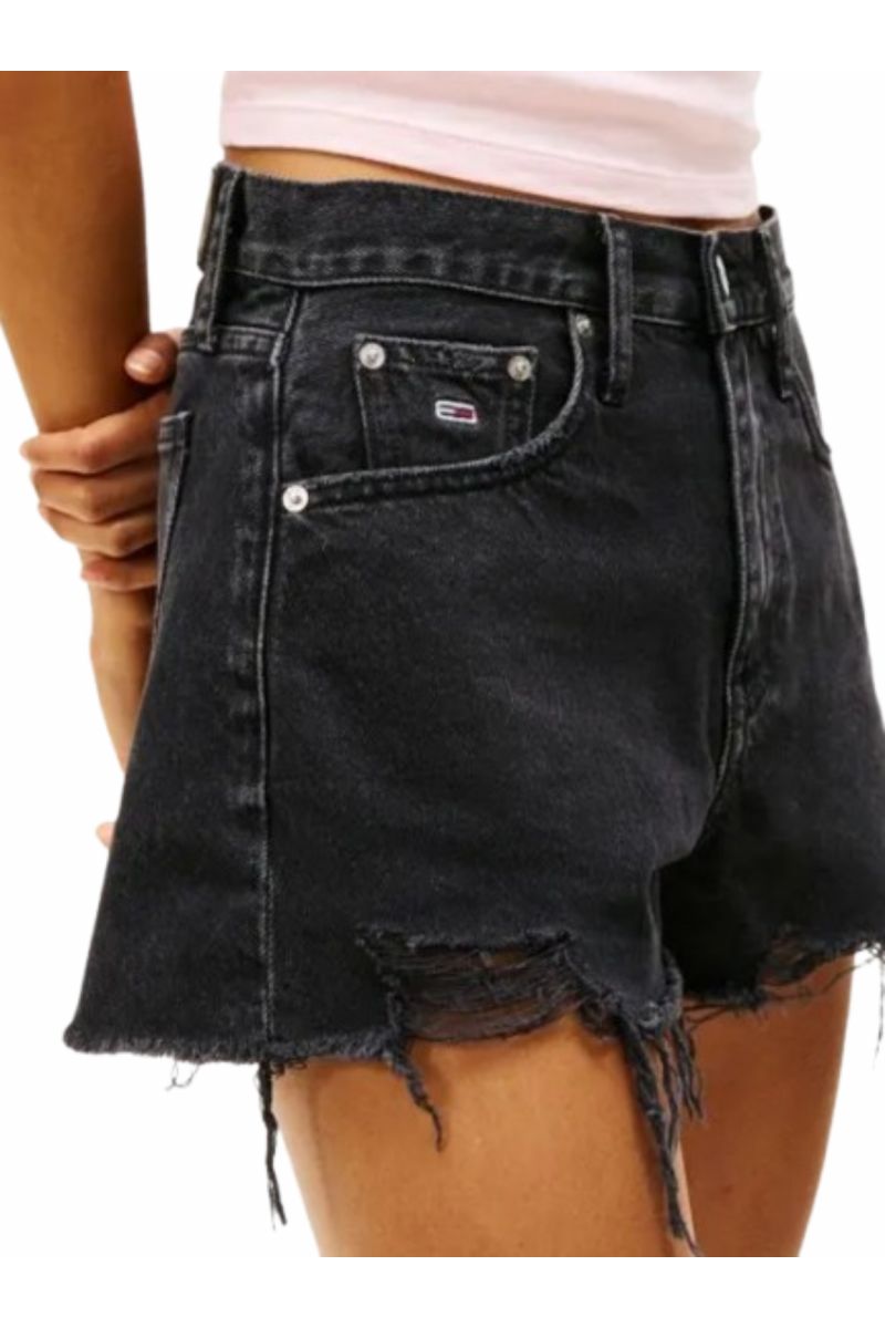 TOMMY HILFIGER TJW HOT PANT BI8080 BLACK - 358616