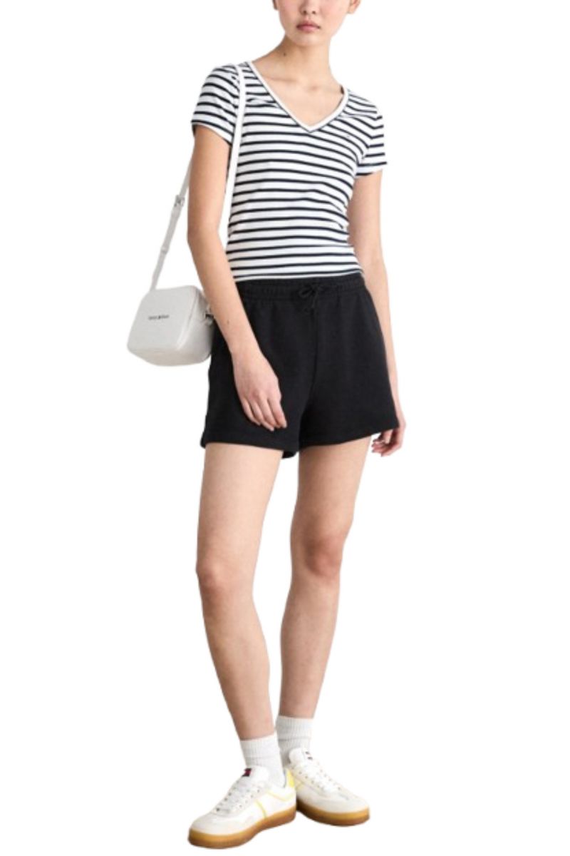 TOMMY HILFIGER - TJW SCRIPT SHORT EXT BLACK - 357663