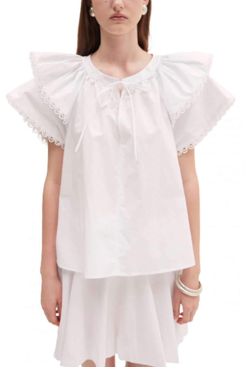 MeiMeiJ BLUSA OFF WHITE