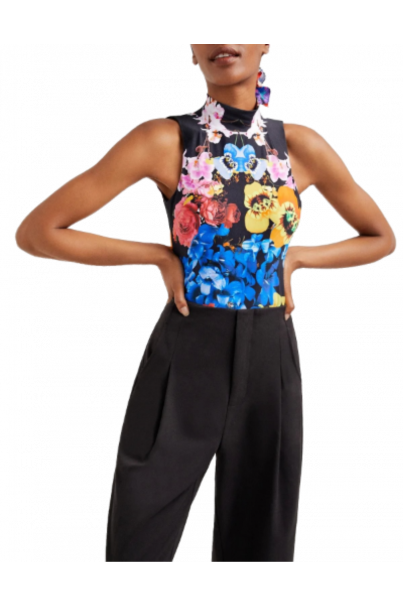 DESIGUAL BODY_LYON BODYSUIT FLORAL