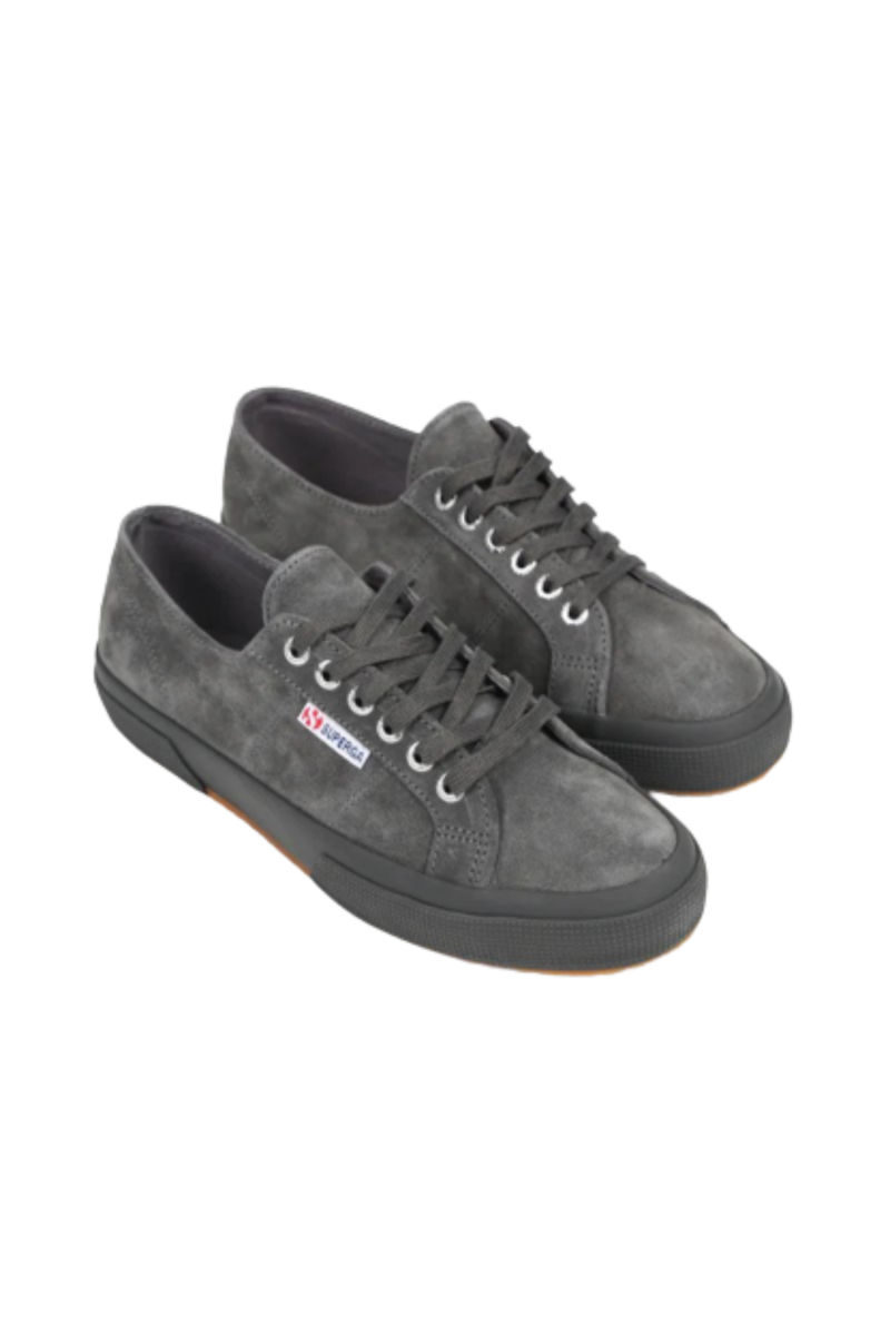 SUPERGA 2750 SUEDE SNEAKER FULL GREY STONE