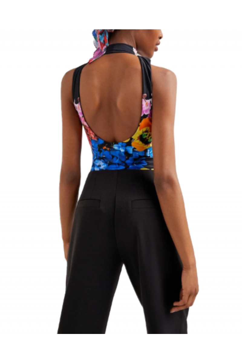 DESIGUAL BODY_LYON BODYSUIT FLORAL