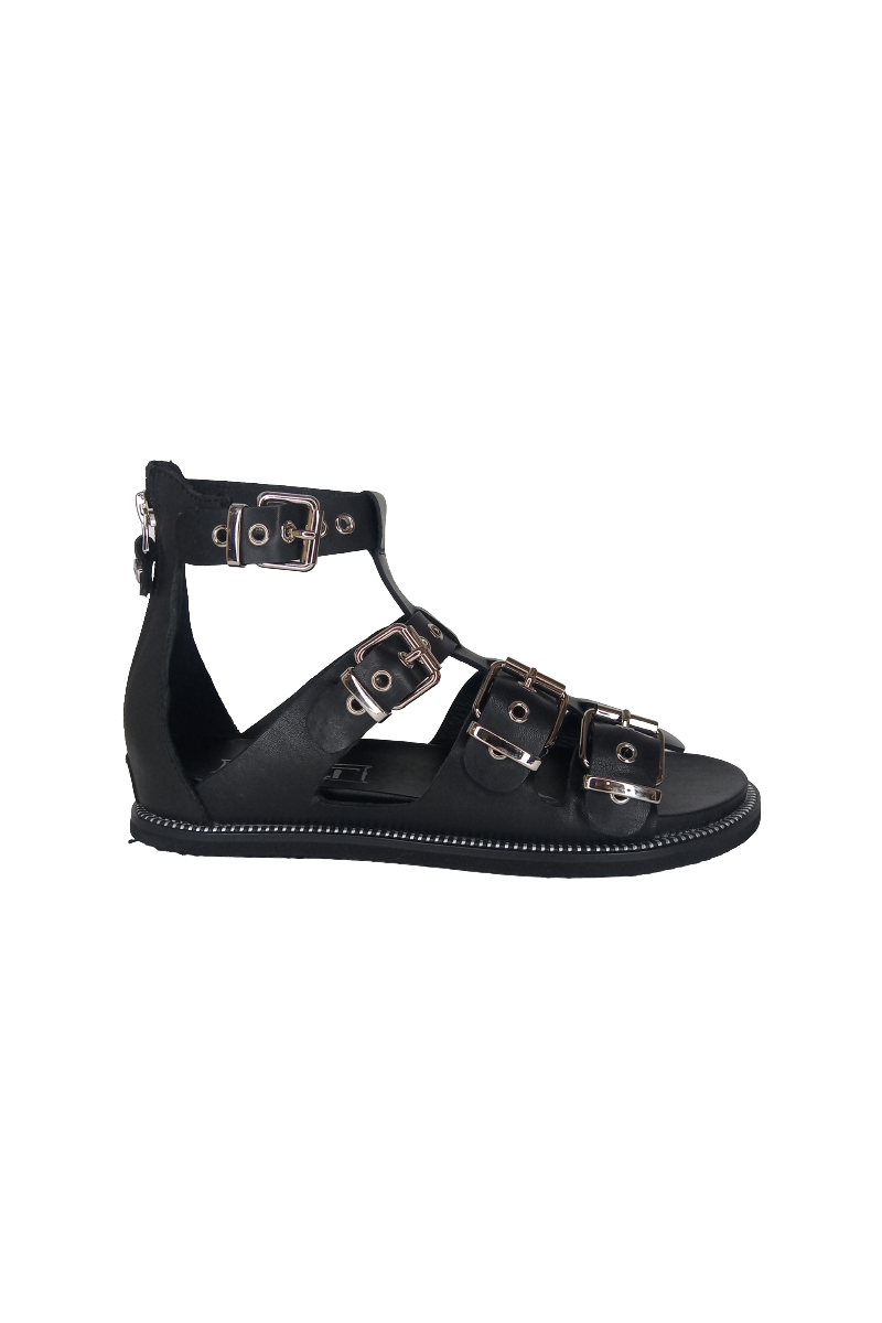 CULT ROSHELLE 3424 SANDAL W LEATHER BLACK