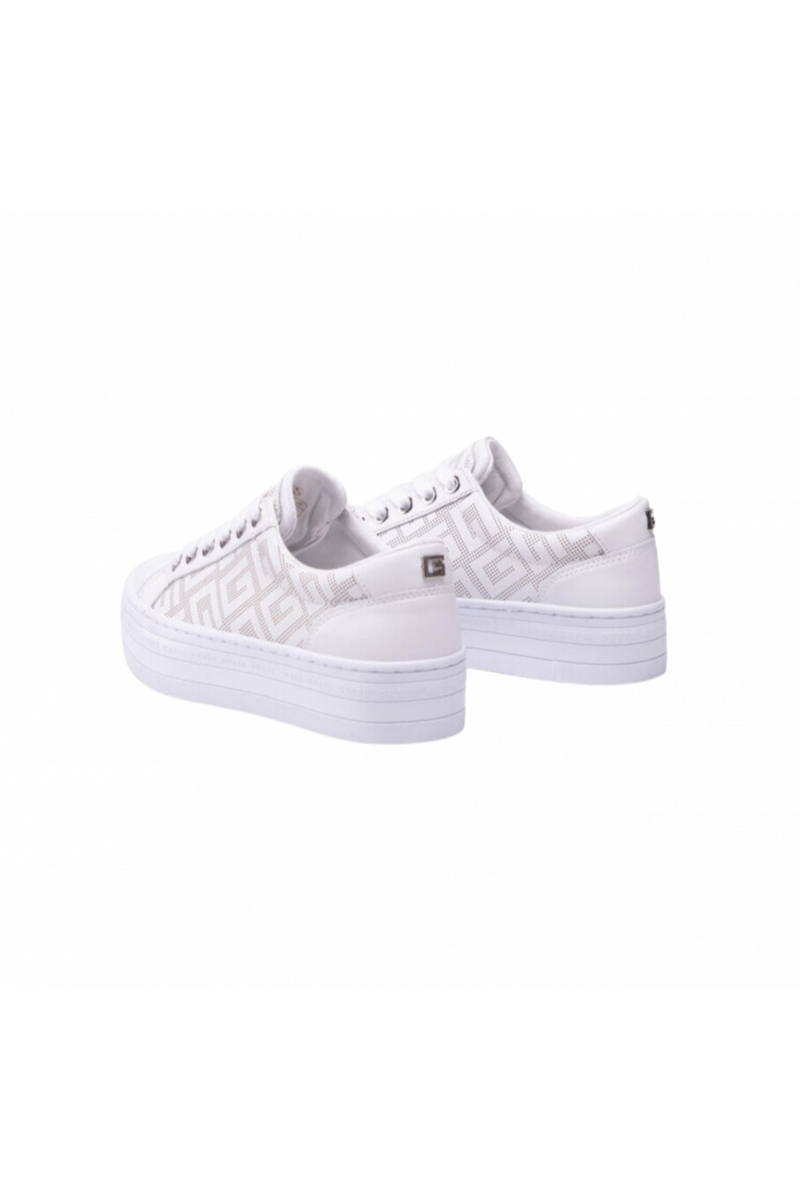 GUESS BELLS3 SNEAKERS 4g LOGO WHITE
