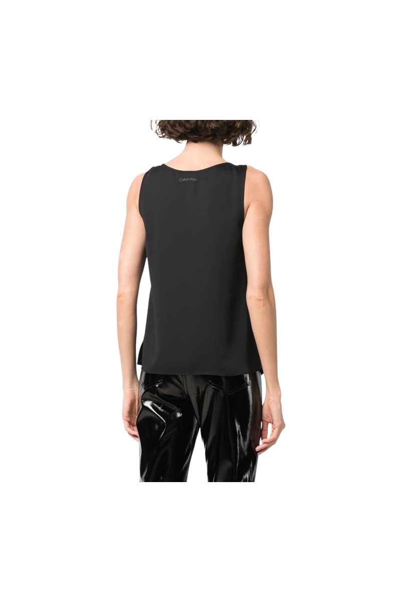 CALVIN KLEIN RECYCLED CDC TANK TOP BLACK