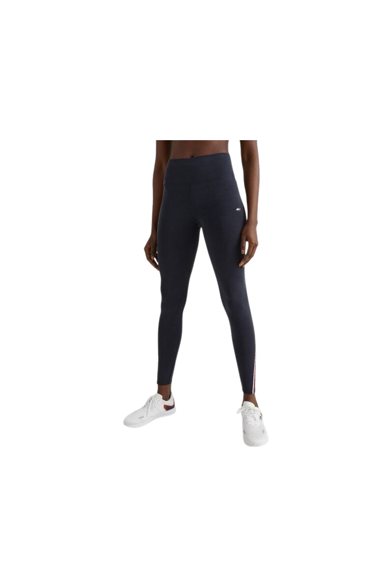 TOMMY HILFIGER HW SUEDEO MADAL GS TAPE LEGGING