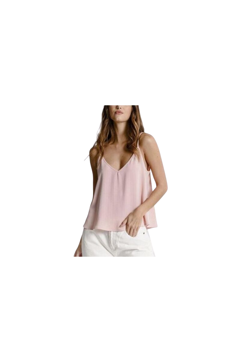 MOLLY LADIES WOVEN CAMISOLE PINK G811