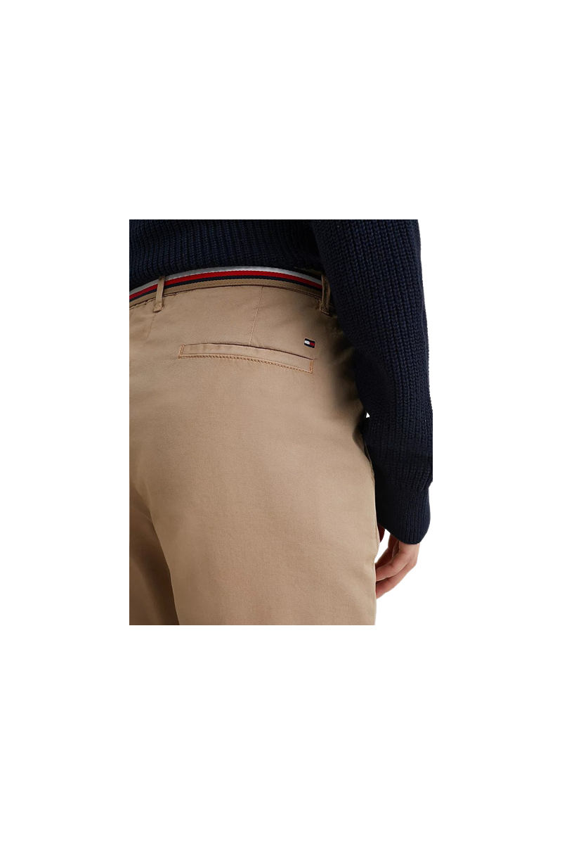 TOMMY HILFIGER HAILEY SLIM CO TENCEL CHINO PANT BEIGE