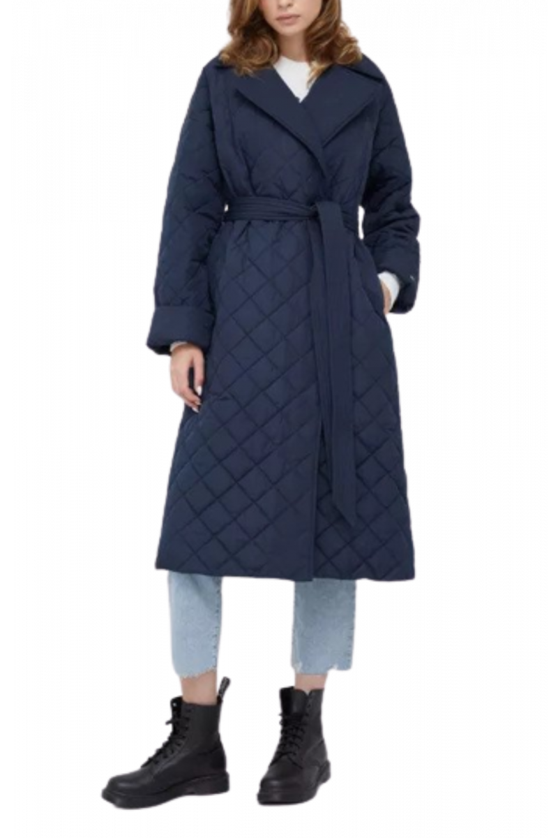 TOMMY HILFIGER RELAXED SORONA QUILTED TRENCH DW5