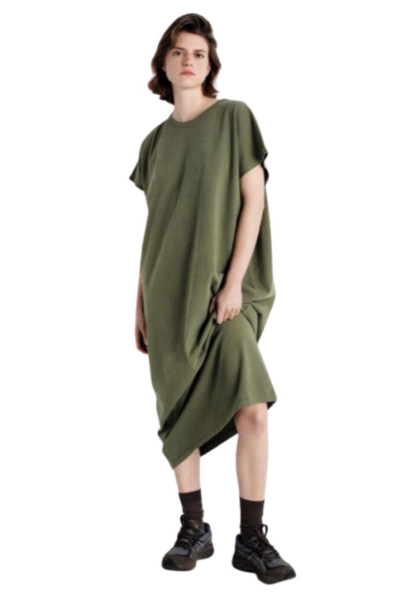AMERICAN VINTAGE DRESS FAZ14B KHAKI - 358676