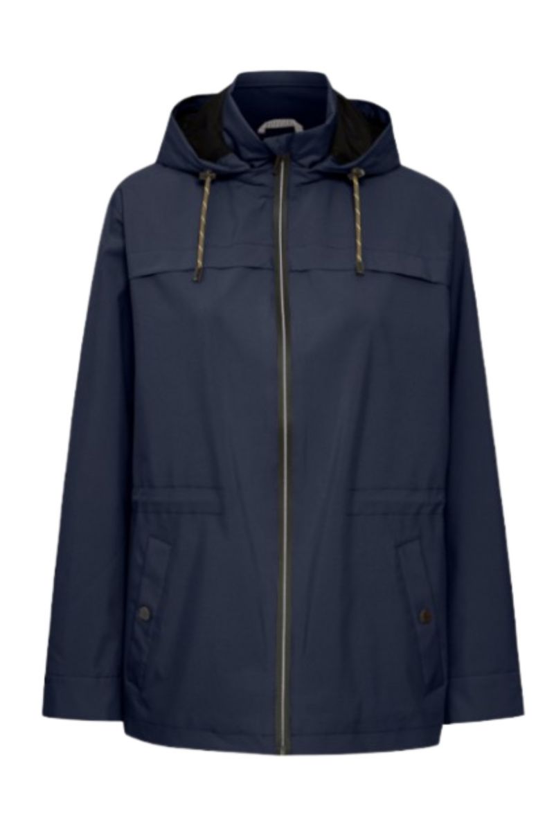 FRANSA - WATERPROOF JACKET FRPAFASA JA 2 DARK BLUE