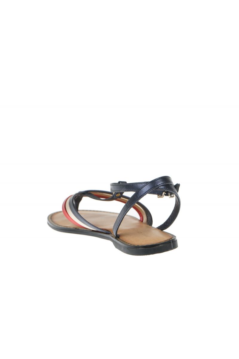 TOMMY HILFIGER CORPORATE FLAT Τ-BAR SANDAL