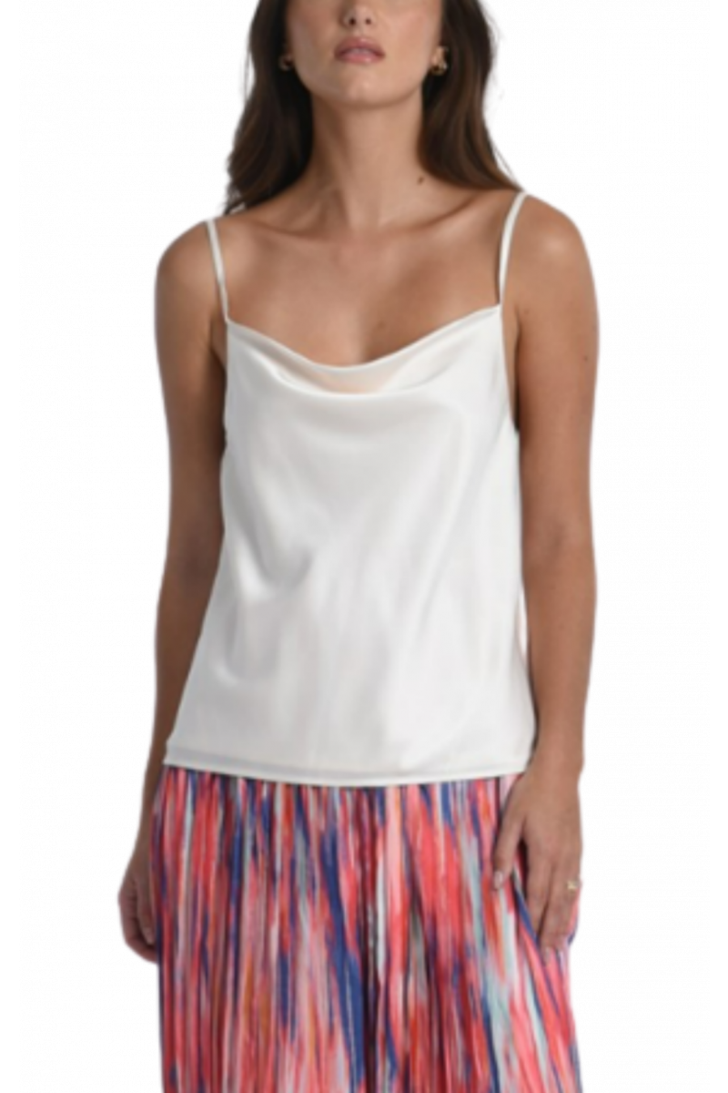 MOLLY BRACKEN LADIES WOVEN TOP - MW106B OFFWHITE FRANCE