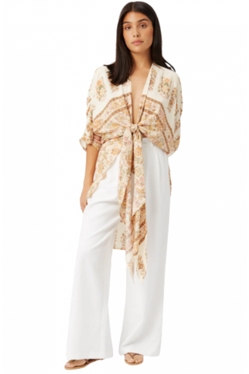 TRAFFIC PEOPLE KIMONO DRAPE CREAM CAD12417004