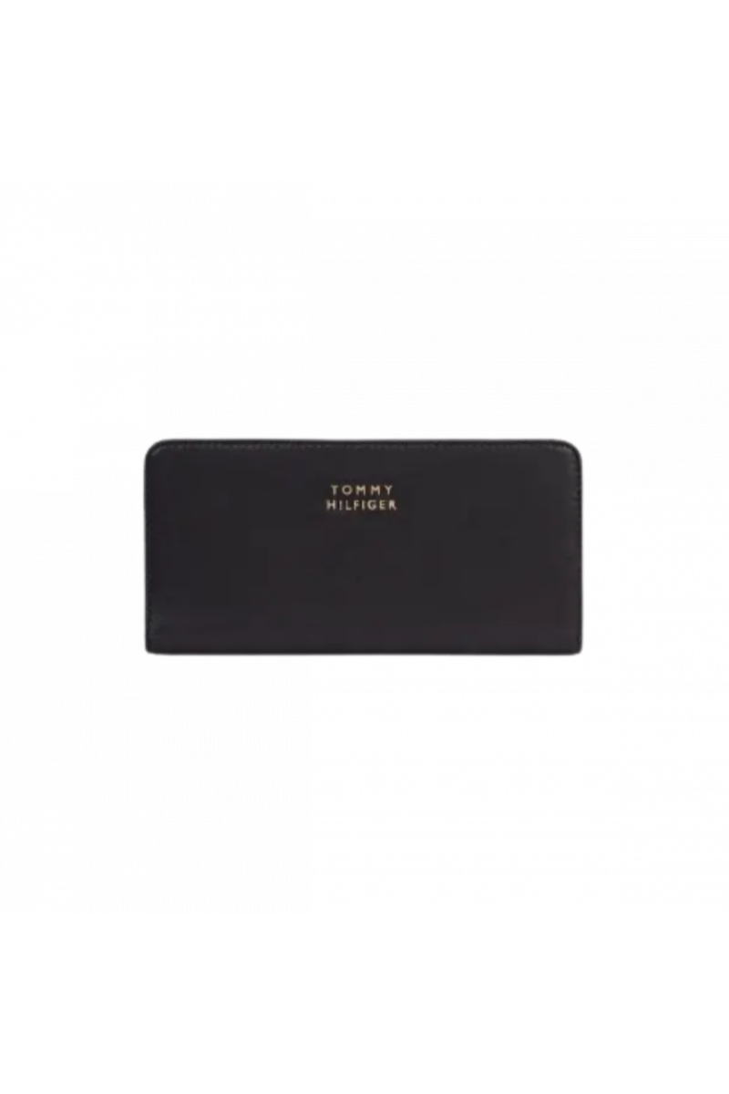 TOMMY HILFIGER - CASUAL CHIC LEATHER LARGE WALLET AW0AW14916_BDS