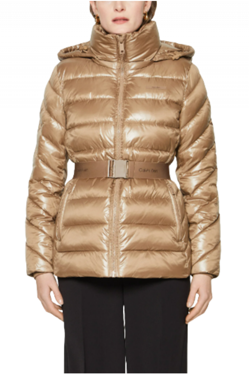 CALVIN KLEIN - ESS BELTED PADDED LW JACKET