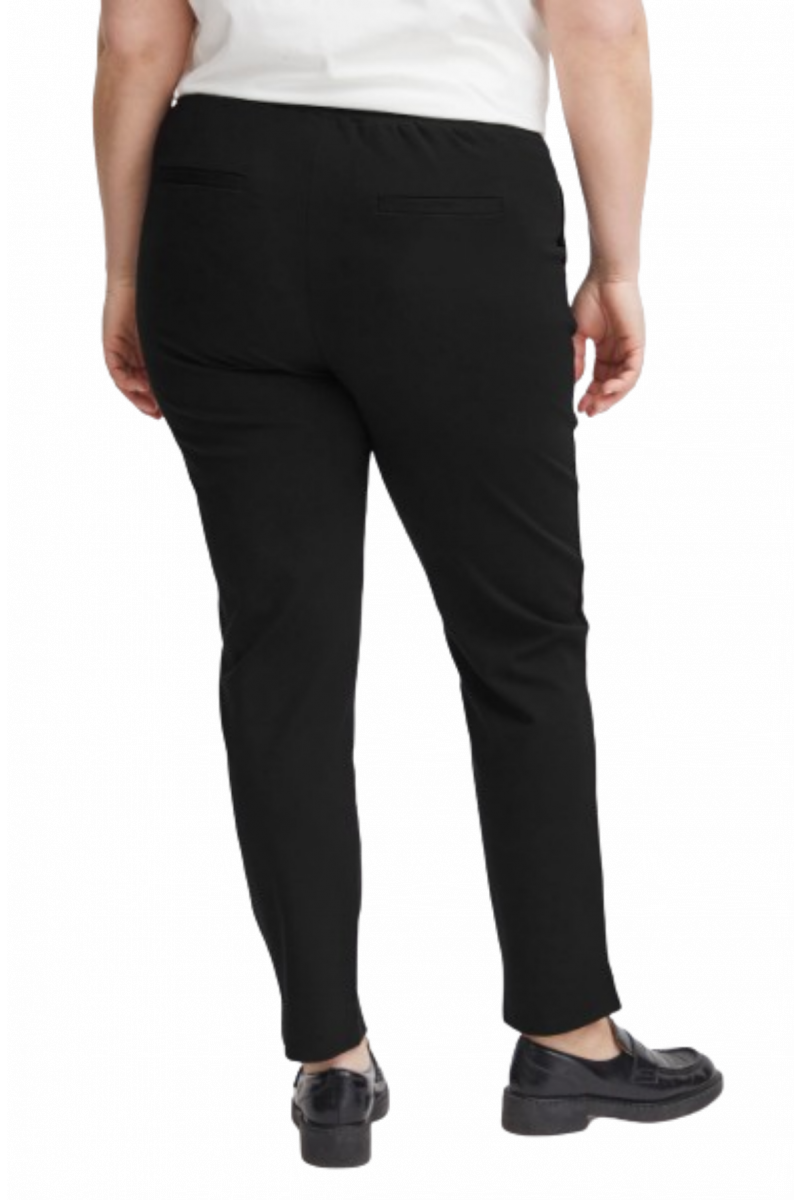 FRANSA - TROUSERS CASUAL FPSTRETCH PA 1 BLACK
