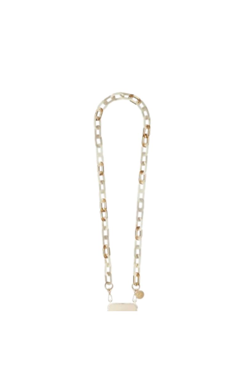 LA COQUE FRANCAISE - CHAIN LONG LIV BEIGE