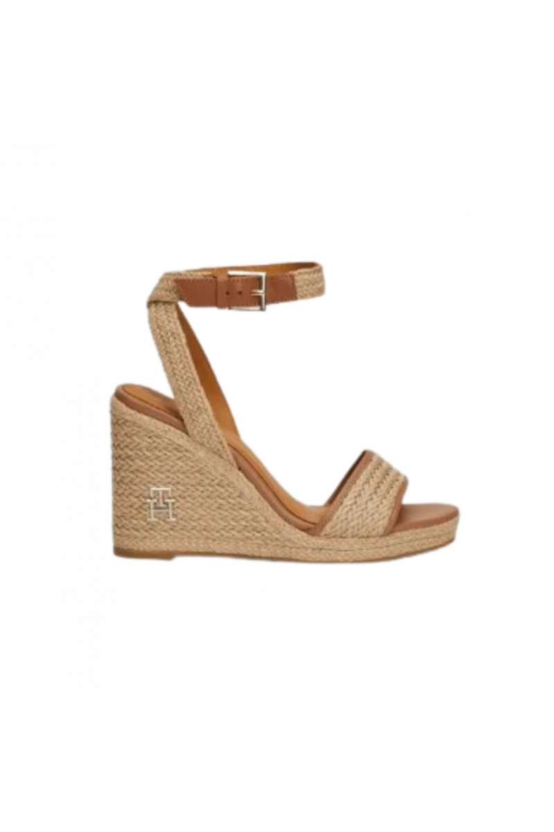 TOMMY HILFIGER - TH ROPE HIGH WEDGE SANDAL