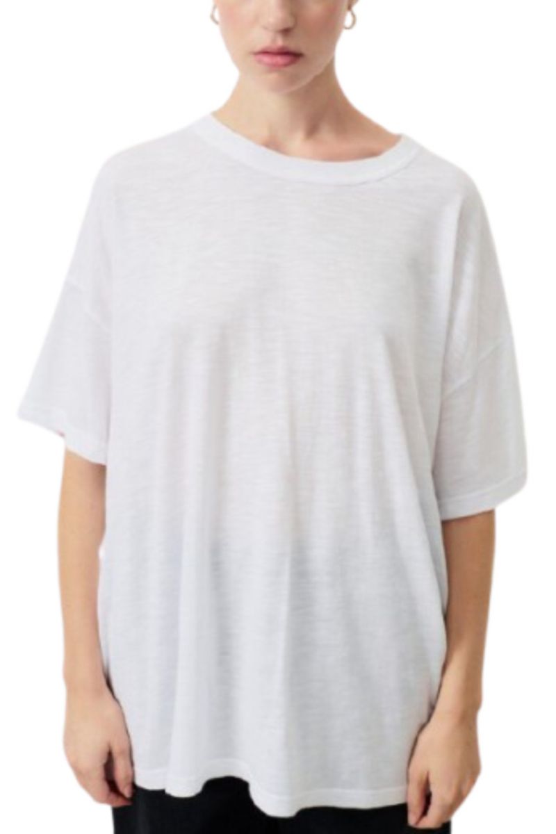 AMERICAN VINTAGE T-SHIRT BLANC JAC02A WHITE - 358684