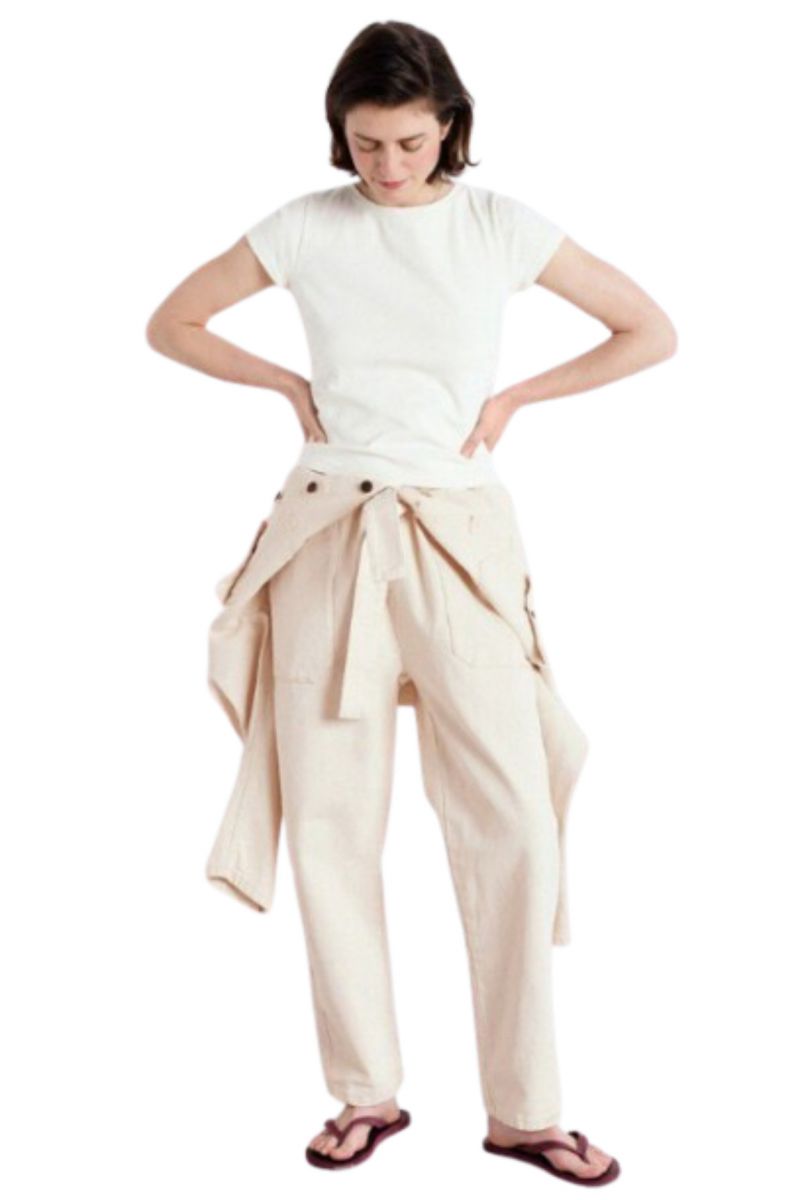 AMERICAN VINTAGE T-SHIRT JUB02A BEIGE - 358687
