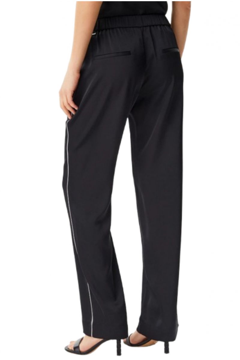 CALVIN KLEIN TECH SATIN PYJAMA PANTS BLACK - 358005