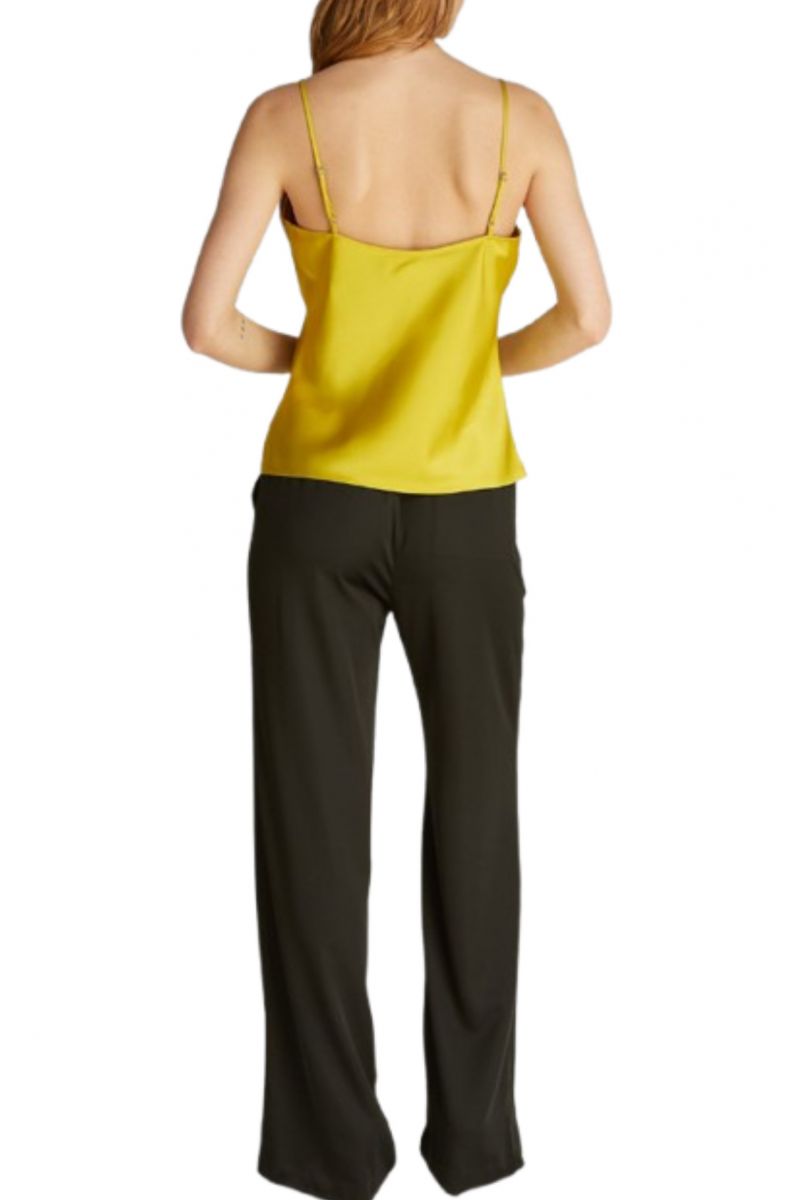 CALVIN KLEIN MATT SHINE SATIN CAMI WARM OLIVIE - 358626