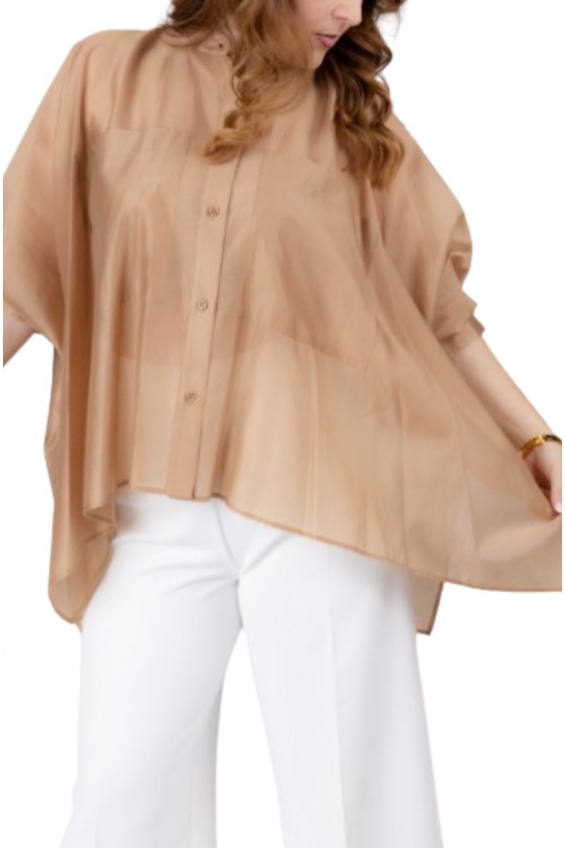MEIMEIJ SHIRT 85%LY-15%PL CAMEL - 358279