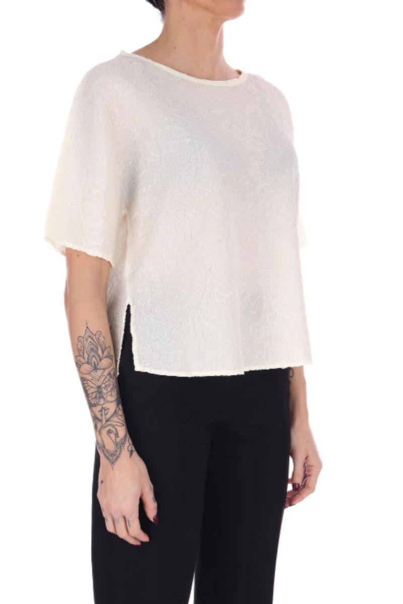 MEIMEIJ BLOUSE M5PY04_307 VANILLA - 357915