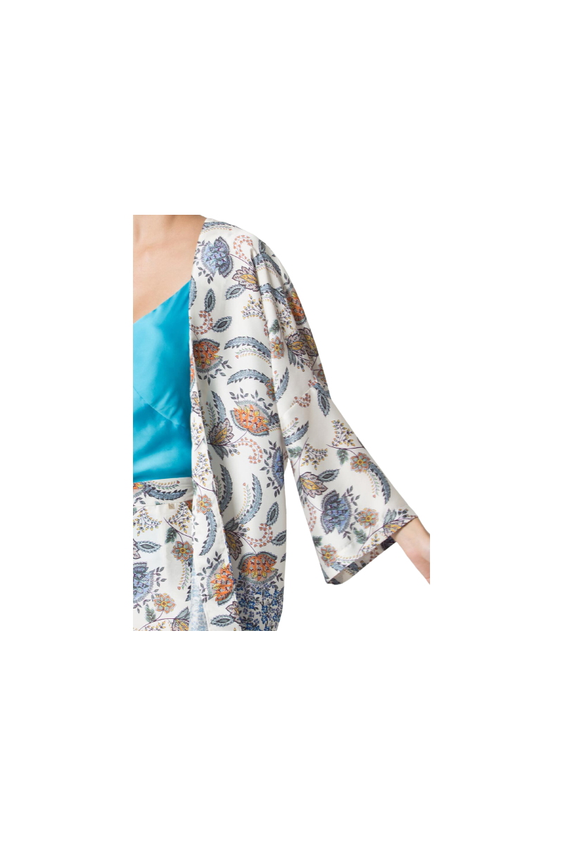 KOCCA IMNA JACKET KIMONO PANNA/BLU/VER