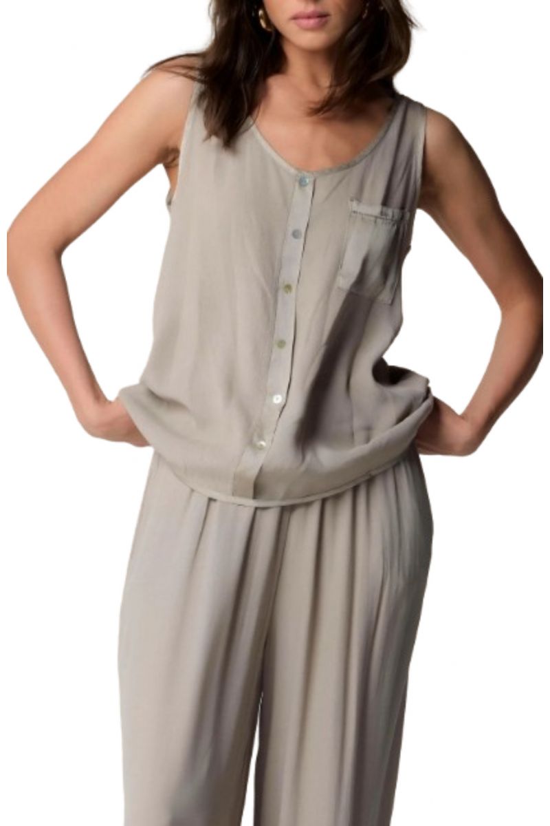 KOCCA IBRA GRIGIO TANK-TOP 100%VISC. - 357724