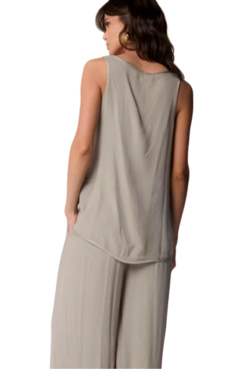KOCCA IBRA GRIGIO TANK-TOP 100%VISC. - 357724
