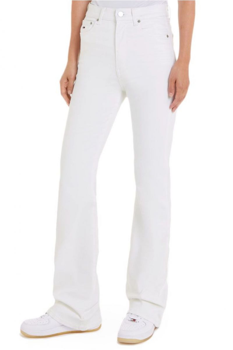 TOMMY HILFIGER - SYLVIA HIGH FLARE BG293 WHITE