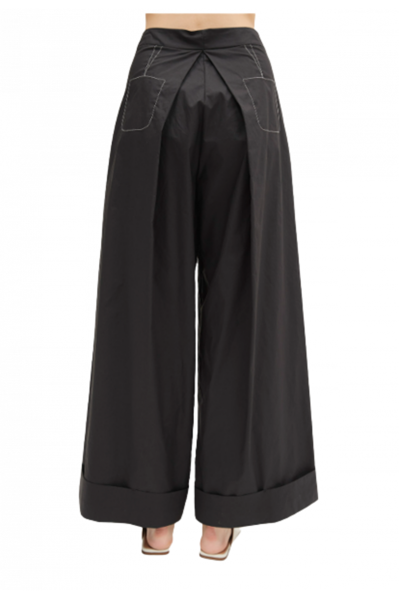 MeiMeiJ PANTALONE NERO M3EA58_100